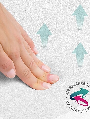 Colchón bebé enrollado y desenfundable - espuma transpirable y equilibrada 'Roba safe asleep'