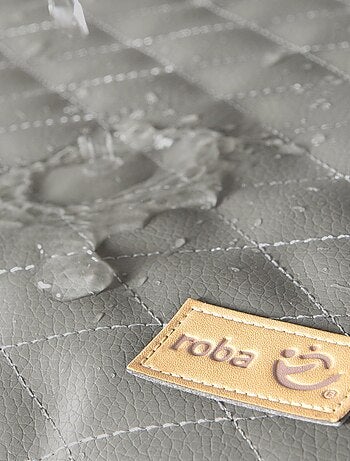 Colchón cambiador acolchado e impermeable en cuero PU 'Roba luxe'