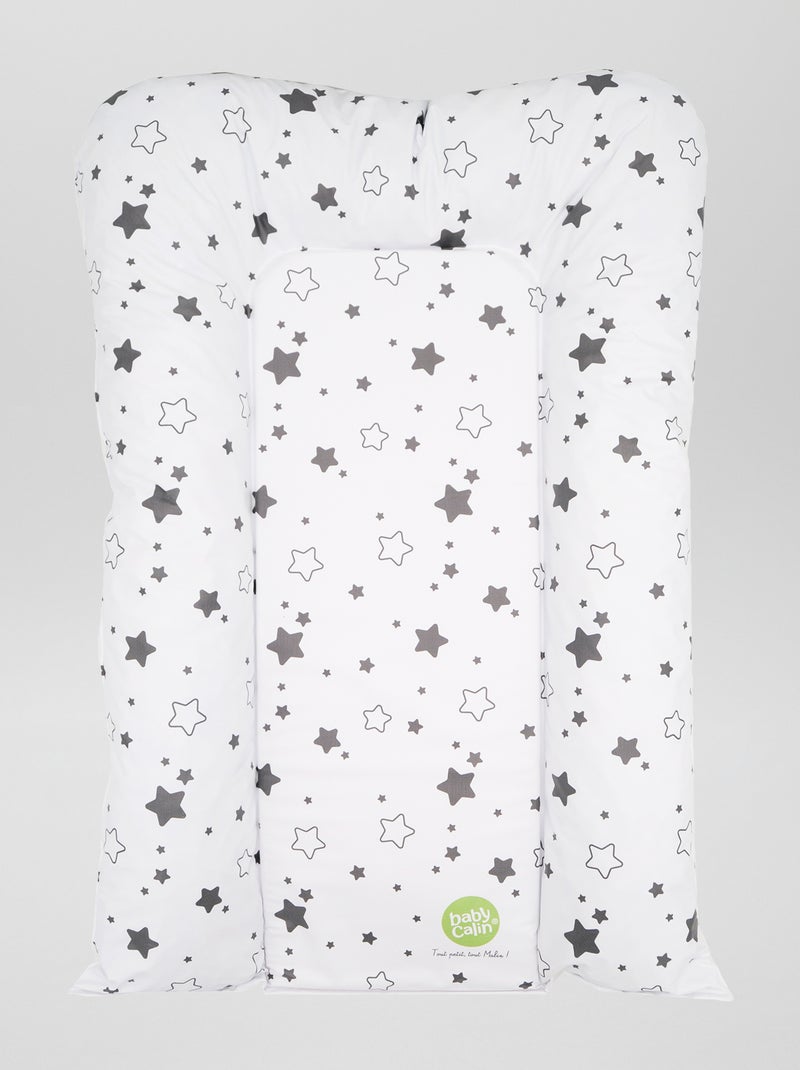 Colchón cambiador con estampado GRIS - Kiabi