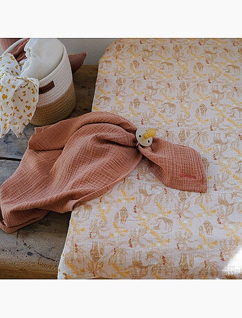 Colchón cambiador con funda reversible Safari