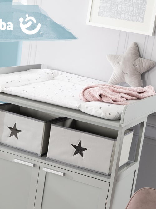Colchón cambiador estampado estrellas 'Sternenzauber' - ROBA - Kiabi