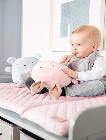 Colchón cambiador repelente con cabeza de conejo 'roba Style'