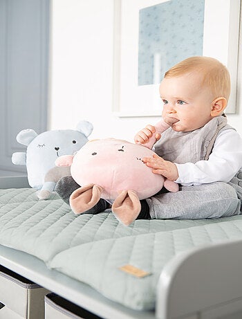 Colchón cambiador repelente con cabeza de conejo 'roba Style'