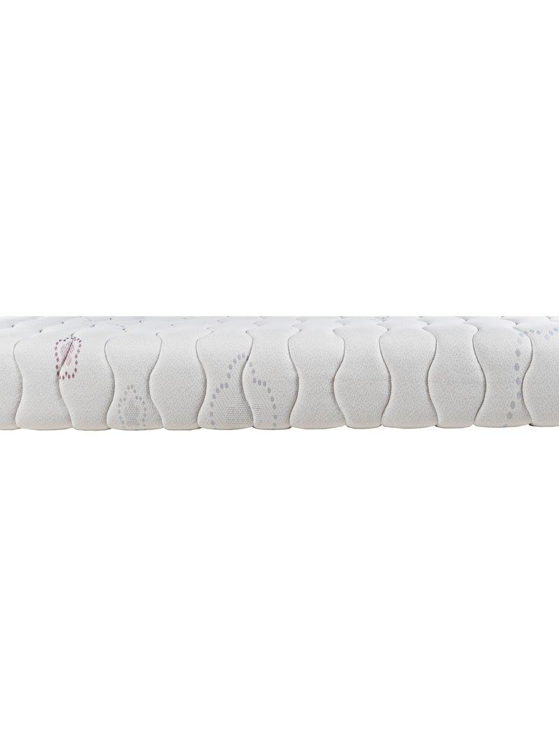 Colchón de cuna Espuma HR+Viscofoam Nube 15 cm Firmeza media Blanco - Kiabi