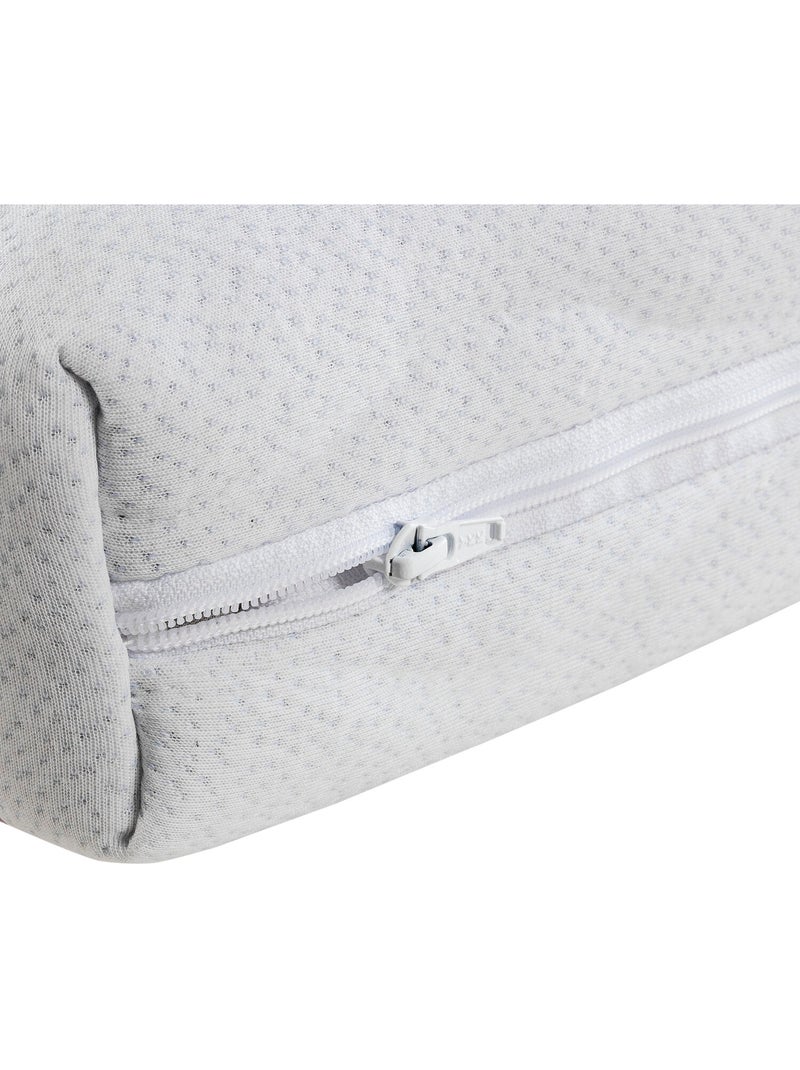 Colchón de cuna Espuma HR+Viscofoam Nube 15 cm Firmeza media Blanco - Kiabi