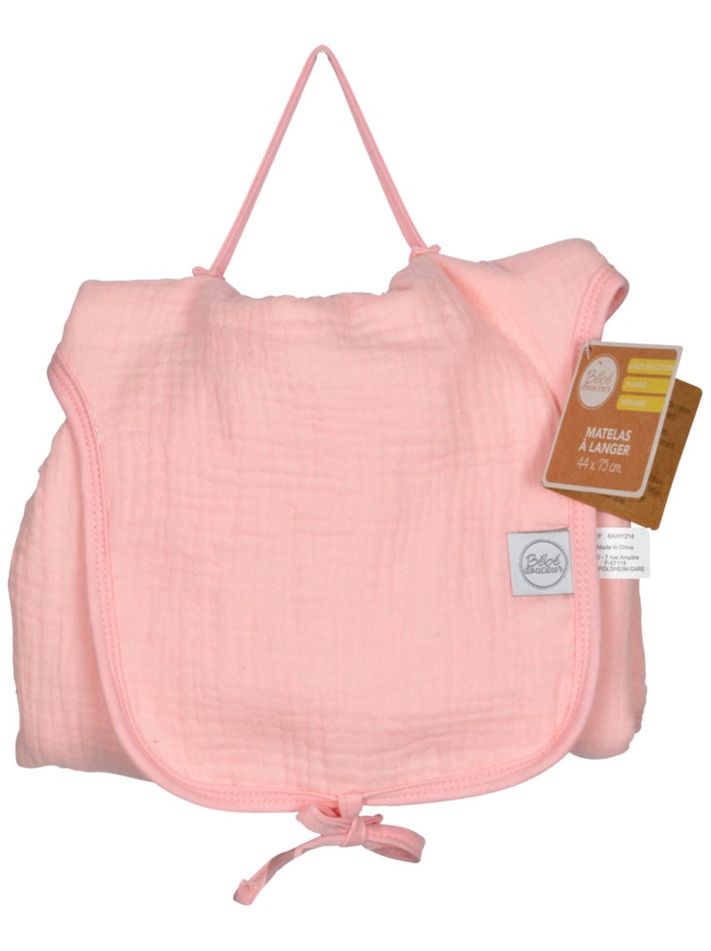 Colchón de Gasa de Algodón PROMO LINGE Rosa - Kiabi