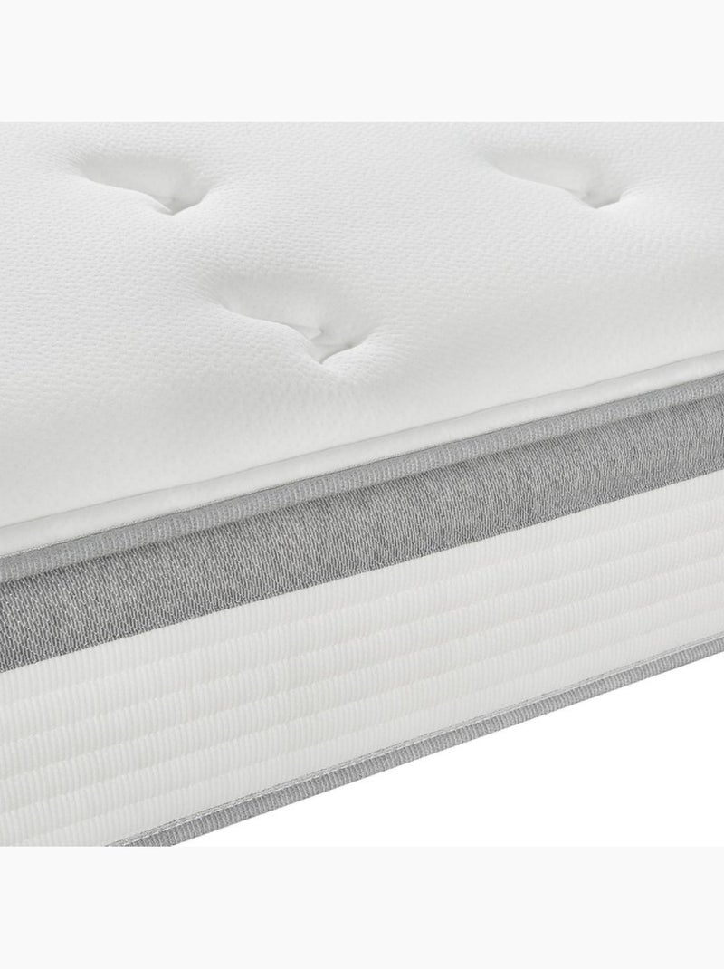 Colchón de muelles ensacados con 25 cm de espuma N/D - Kiabi