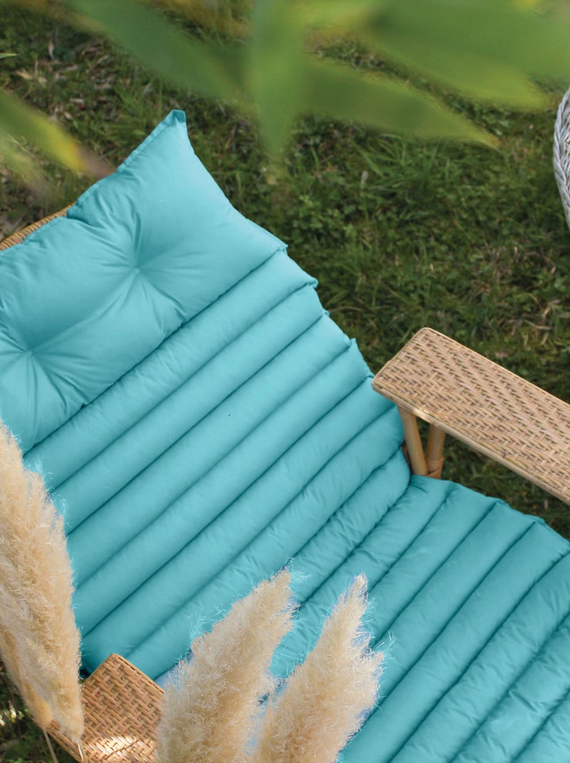 Colchón de piscina en color naranja Azul turquesa - Kiabi