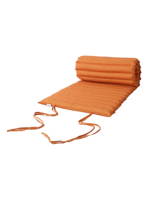 Colchón de piscina en color naranja - Kiabi