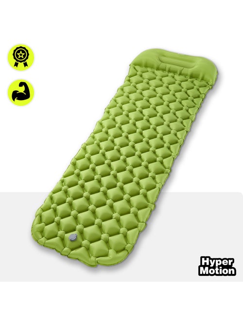 Colchón hinchable campmat - ultraligero con almohada integrada para camping, trekking y senderismo - Kiabi
