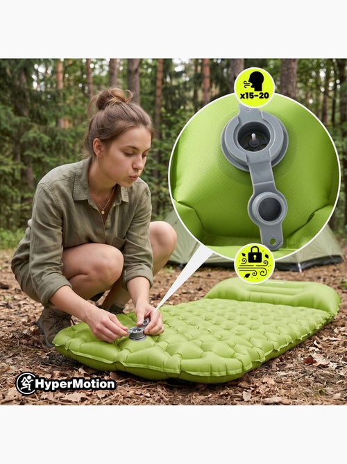 Colchón hinchable campmat - ultraligero con almohada integrada para camping, trekking y senderismo - Kiabi