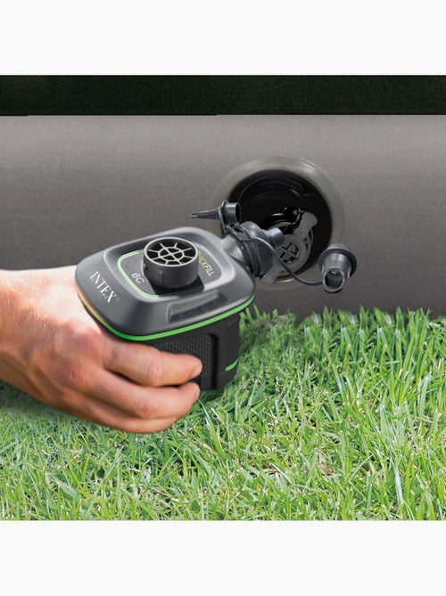 Colchón hinchable doble con hinchador prestige downy con fiber-tech intex - Kiabi