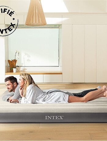 Colchón hinchable doble intex 152x203x25 cm