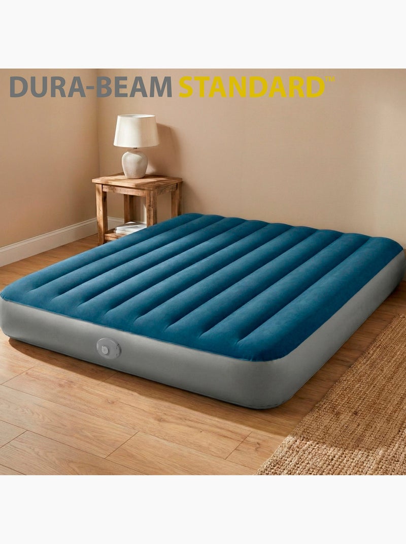 Colchón hinchable doble intex standard prestige single-high queen 152x203x25 cm Azul - Kiabi