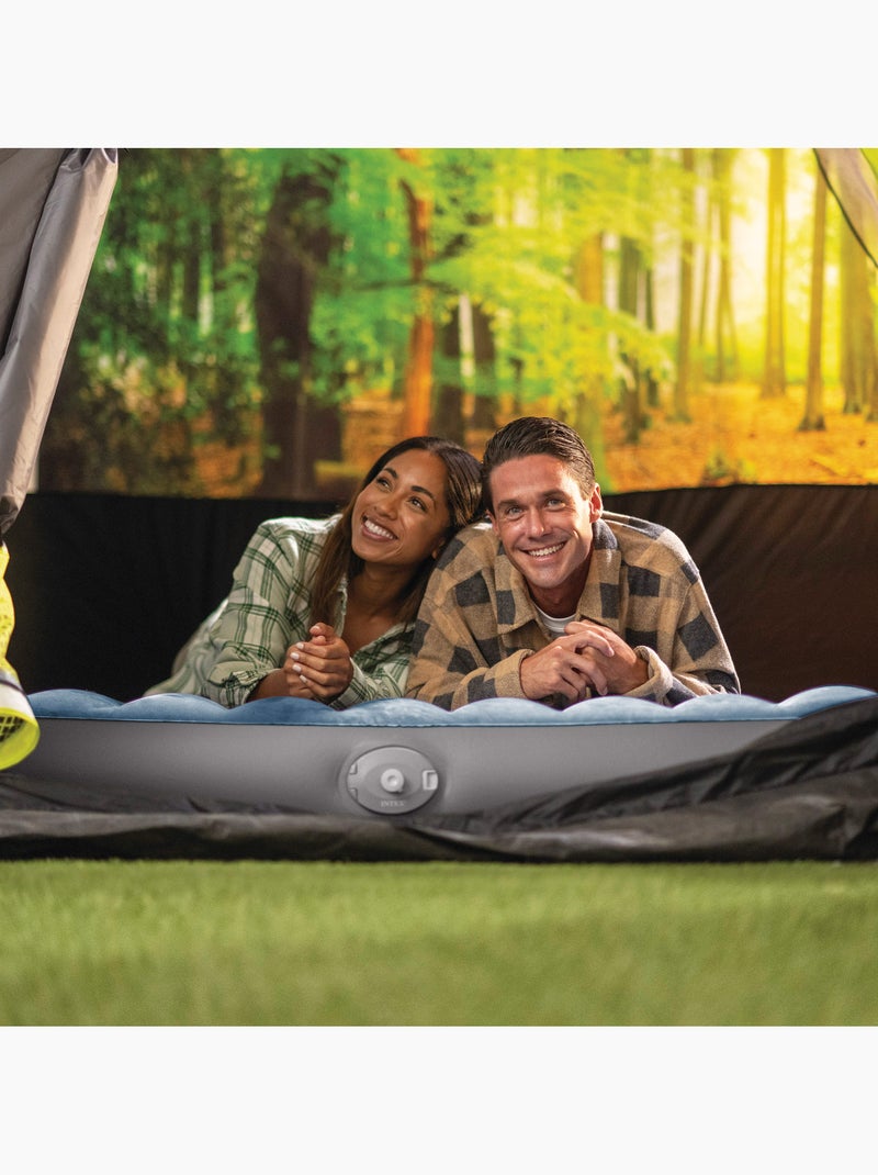 Colchón hinchable doble intex standard prestige single-high queen 152x203x25 cm Azul - Kiabi