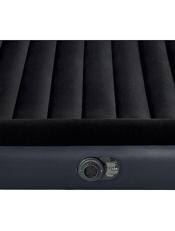 Colchón hinchable doble pillow rest con hinchador intex