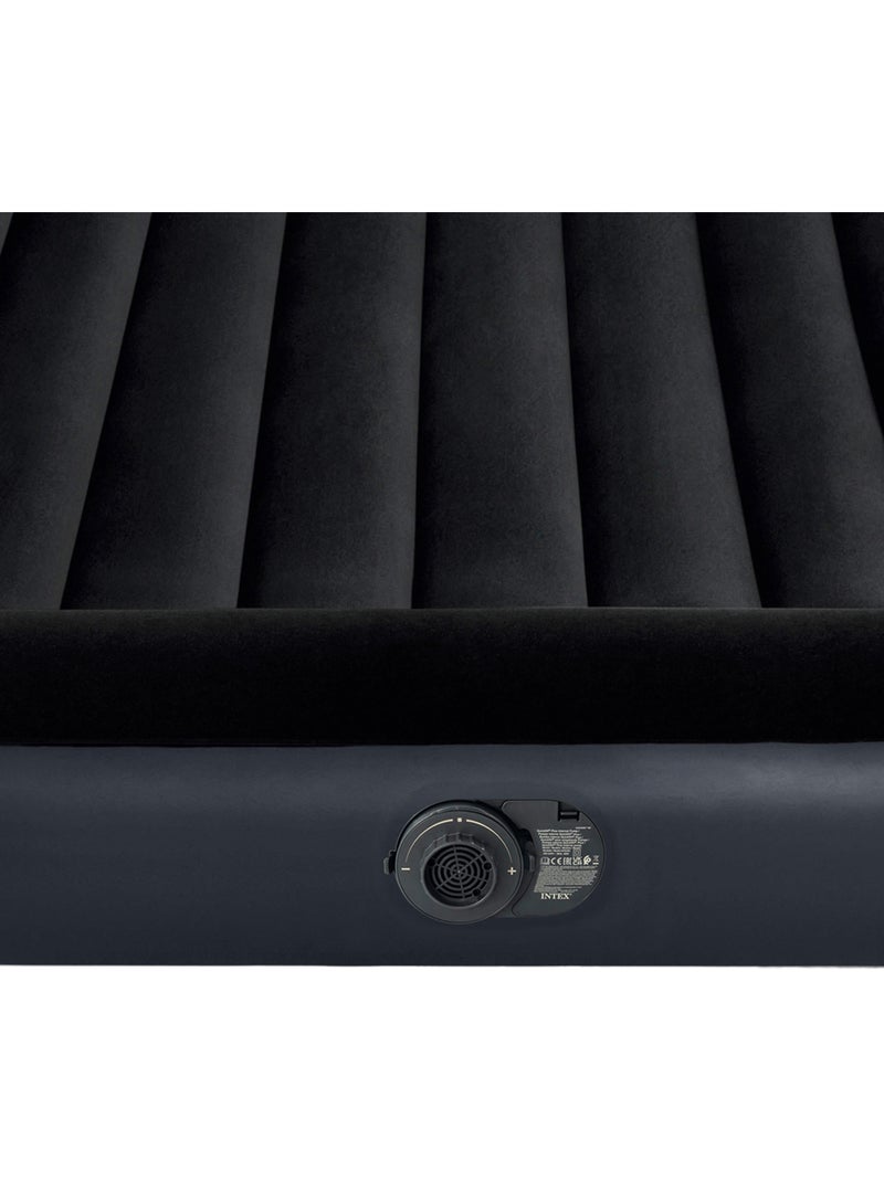 Colchón hinchable doble pillow rest con hinchador intex Negro - Kiabi