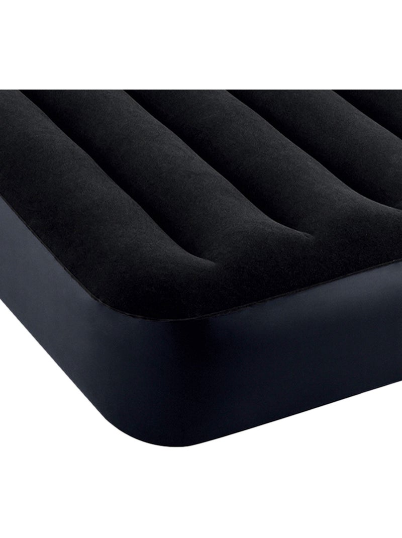 Colchón hinchable doble pillow rest con hinchador intex Negro - Kiabi