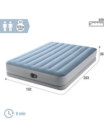 Colchón hinchable doble talla m plus mid-rise comfort intex