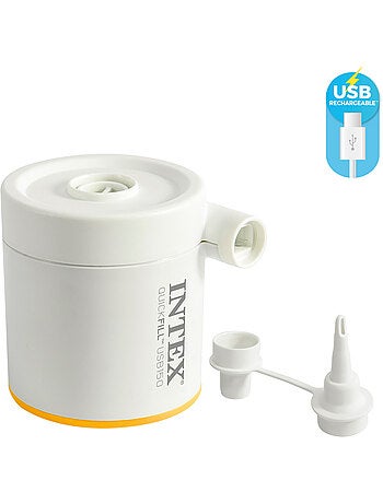 Colchón hinchable doble tpu camping matress c/hinchador incluido intex