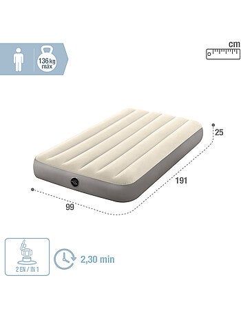 Colchón hinchable individual intex