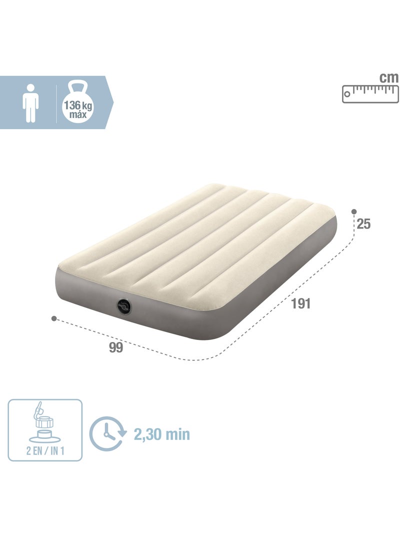 Colchón hinchable individual intex Beige - Kiabi