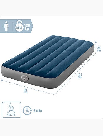 Colchón hinchable individual intex standard prestige single-high 191x99x25 cm