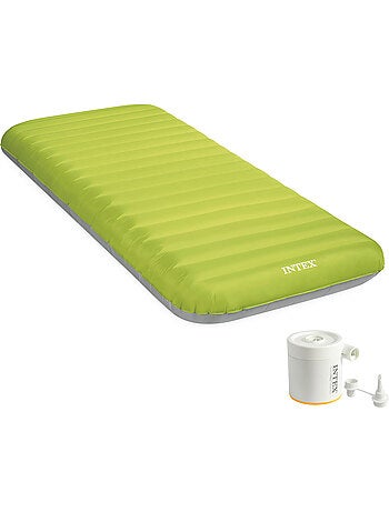 Colchón hinchable individual tpu camping mat c/hinchador incluido intex