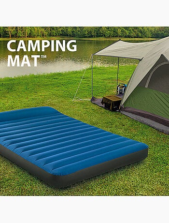 Colchón hinchable individual tpu camping matress c/hinchador incluido intex