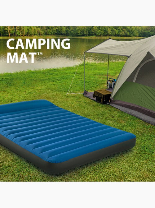 Colchón hinchable individual tpu camping matress c/hinchador incluido intex - Kiabi