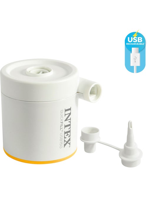 Colchón hinchable individual tpu camping matress c/hinchador incluido intex - Kiabi