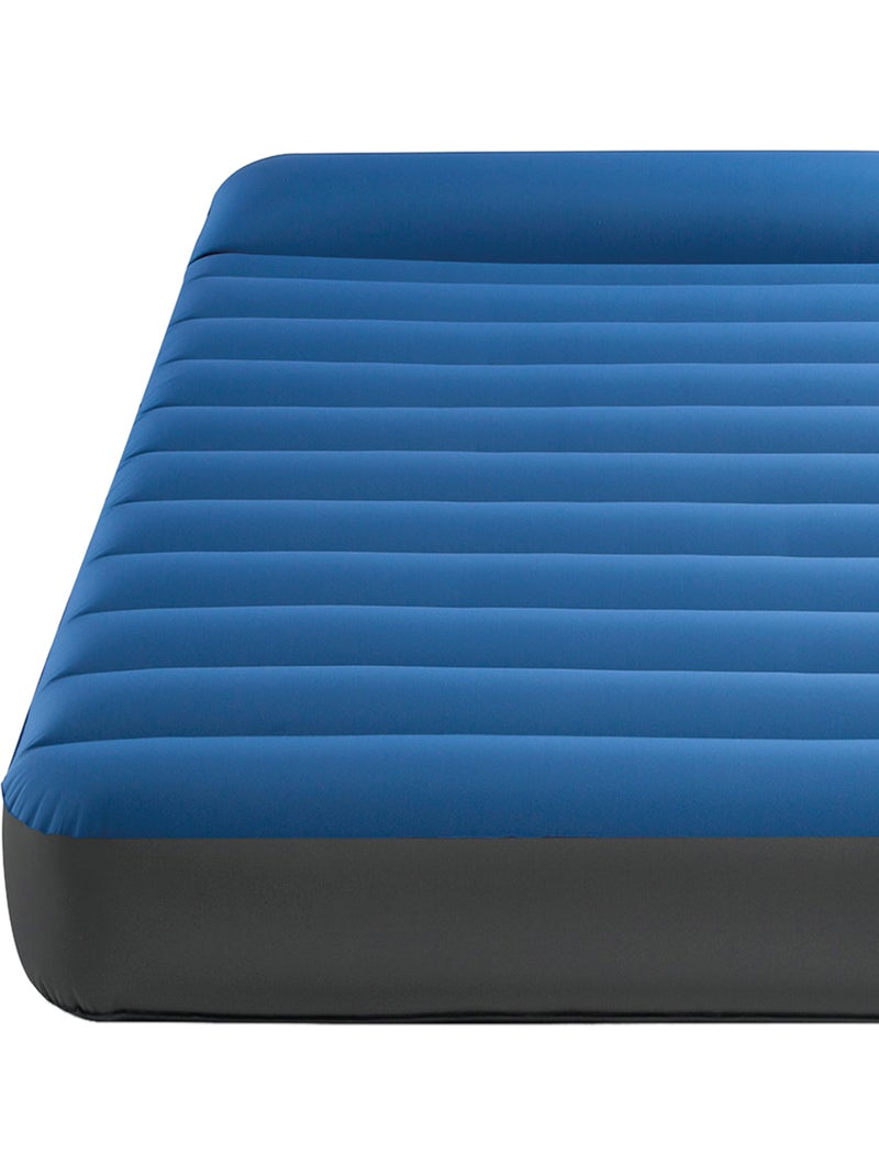 Colchón hinchable individual tpu camping matress c/hinchador incluido intex Azul - Kiabi