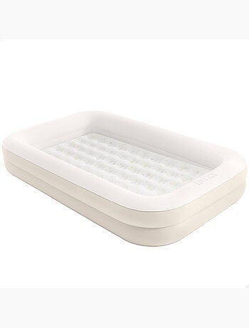 Colchón hinchable infantil estrellas con hinchador 107x168x25 cm