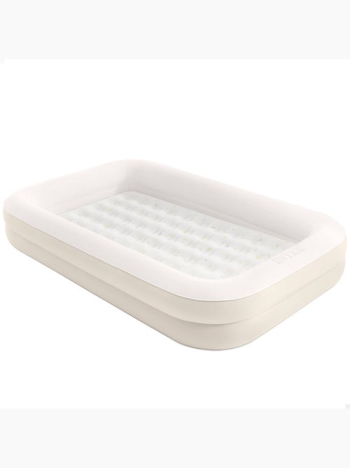Colchón hinchable infantil estrellas con hinchador 107x168x25 cm - Kiabi