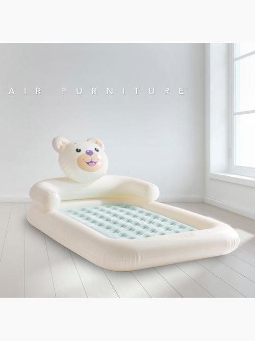 Colchón hinchable infantil osito 114x178 cm intex - Kiabi