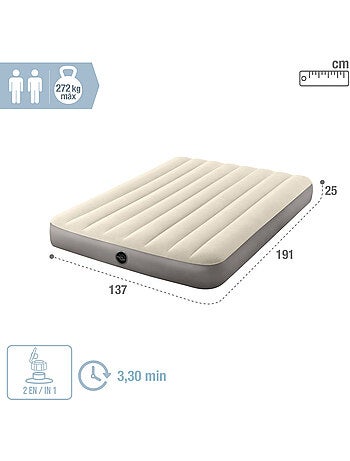 Colchón hinchable intex - 137x191x25 cm