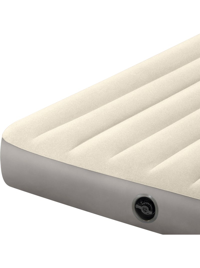 Colchón hinchable intex - 137x191x25 cm Beige - Kiabi