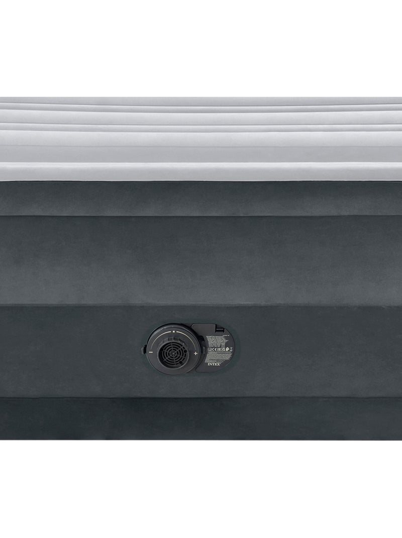 Colchón hinchable intex doble talla l dura-beam deluxe comfort-plush high-rise Gris - Kiabi