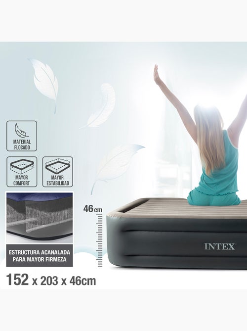 Colchón hinchable intex doble talla l dura-beam essential rest - Kiabi
