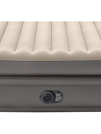 Colchón hinchable intex doble talla l dura-beam prime comfort elevated