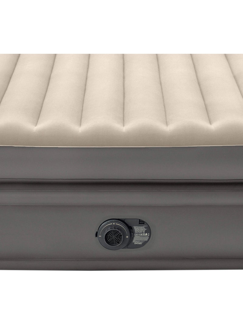 Colchón hinchable intex doble talla l dura-beam prime comfort elevated Gris - Kiabi