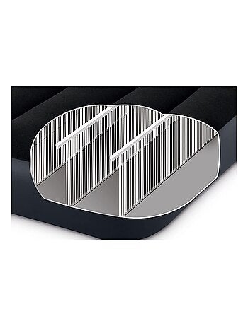 Colchón hinchable intex doble talla m dura-beam estándar pillow rest classic