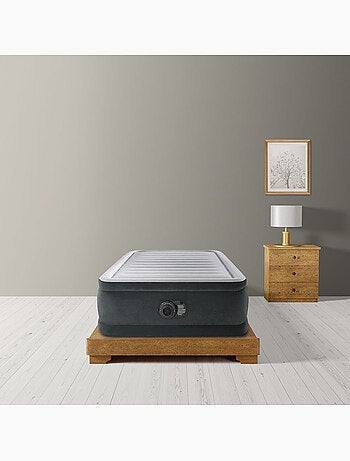 Colchón hinchable intex individual talla s dura-beam deluxe comfort-plush elevated