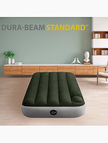 Colchón hinchable intex individual talla xs dura-beam estándar downy
