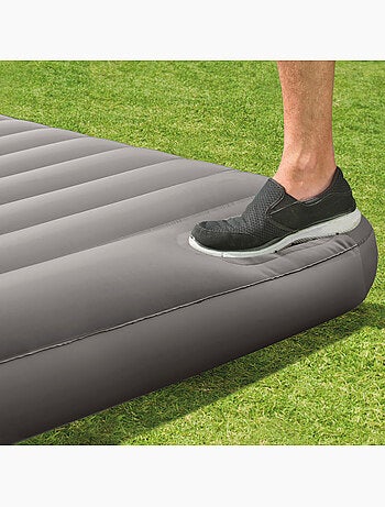 Colchón inflable 2 plazas e hinchador fiber-tech downy intex