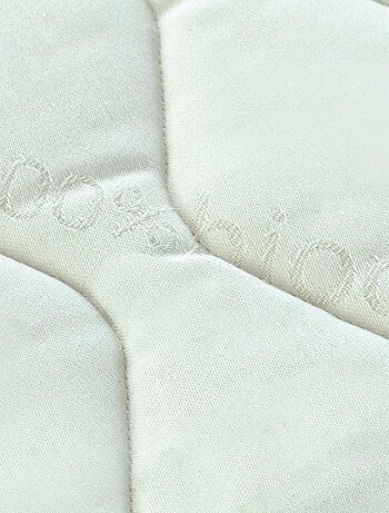 Colchón para bebé, lado verano / lado invierno en algodón orgánico, soporte firme