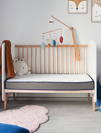 Colchón para bebés ergonómico y ultra transpirable