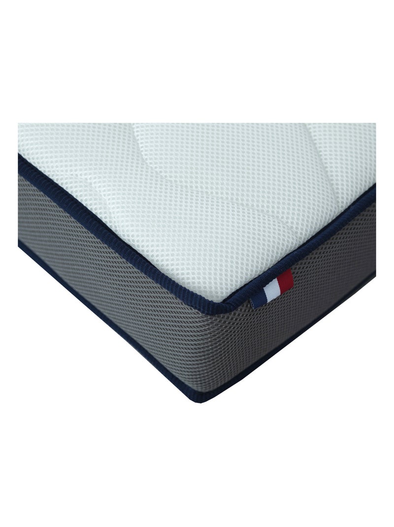 Colchón para bebés ergonómico y ultra transpirable Blanco - Kiabi