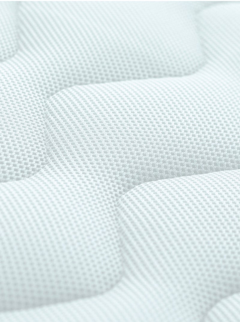 Colchón para bebés ergonómico y ultra transpirable Blanco - Kiabi
