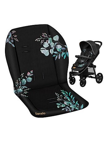 Colchón para cochecito - LIONELO - Universal - Lavable - Repelente al agua - Doble cara